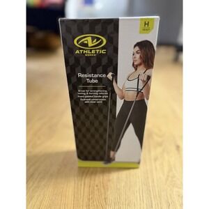 Athletic Works Exercise Resistance Tube Toning Strengthening Heavy Calorie Burn‎